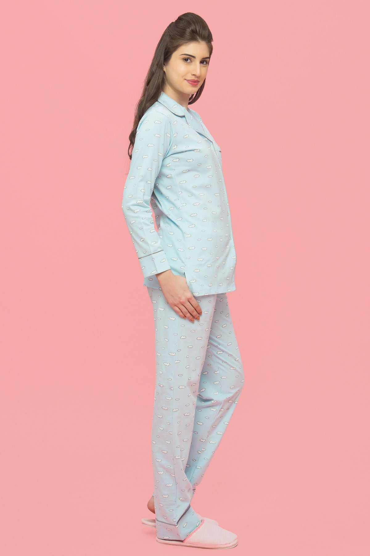 Clouds Pyjama Set - De - Nap.in - Nightwear