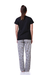 Coffee Addict Black Pj St - De - Nap.in - Nightwear