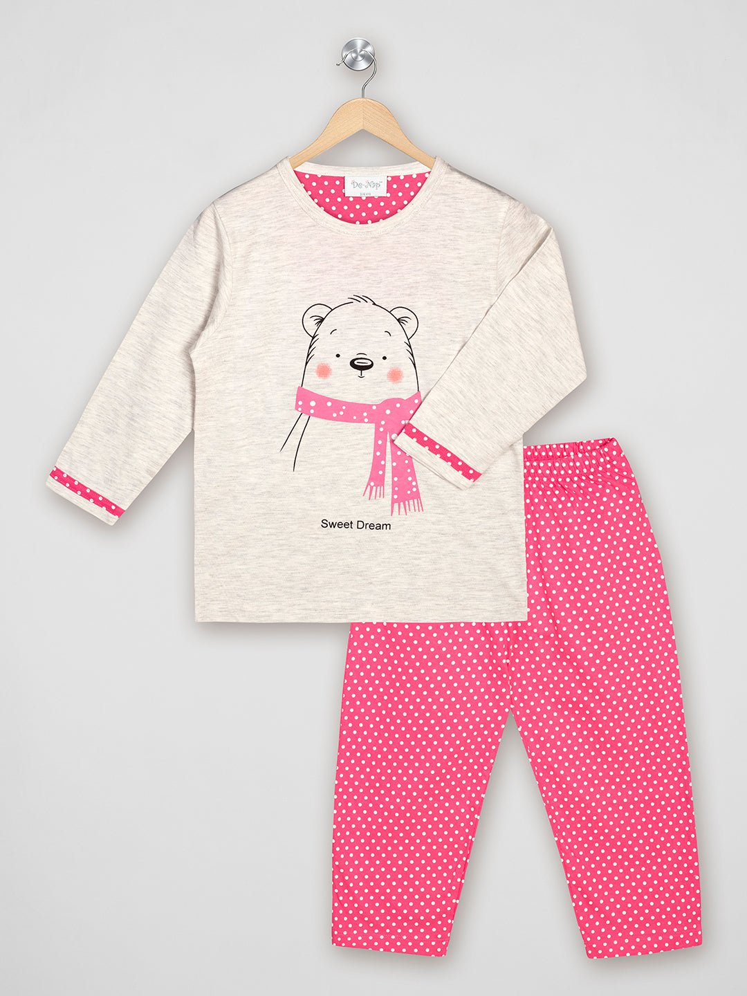 Cuddly Bear Pyjama Set - De - Nap.in - Nightwear