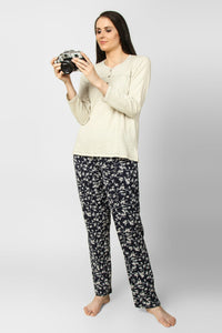 Damask Pj St - De - Nap.in - Nightwear