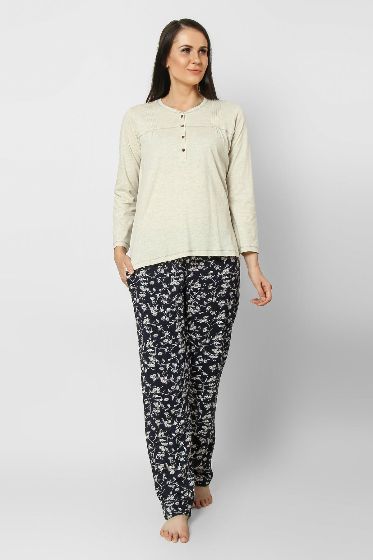 Damask Pj St - De - Nap.in - Nightwear