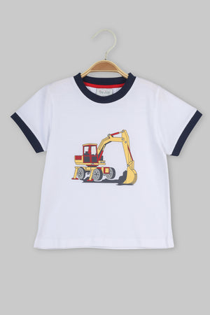 Diggers Dig White Shorts Set - De - Nap.in - Nightwear