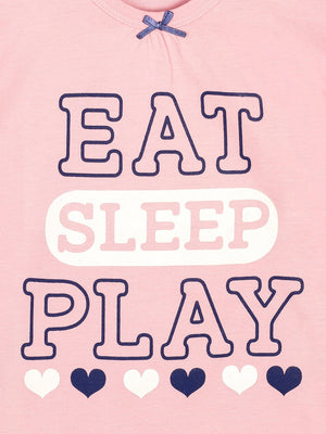 Eat Sleep Play Shorts Set - De - Nap.in - Nightwear