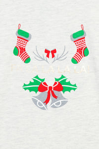 Ecru Fa La La Pyjama Set - De - Nap.in - Nightwear