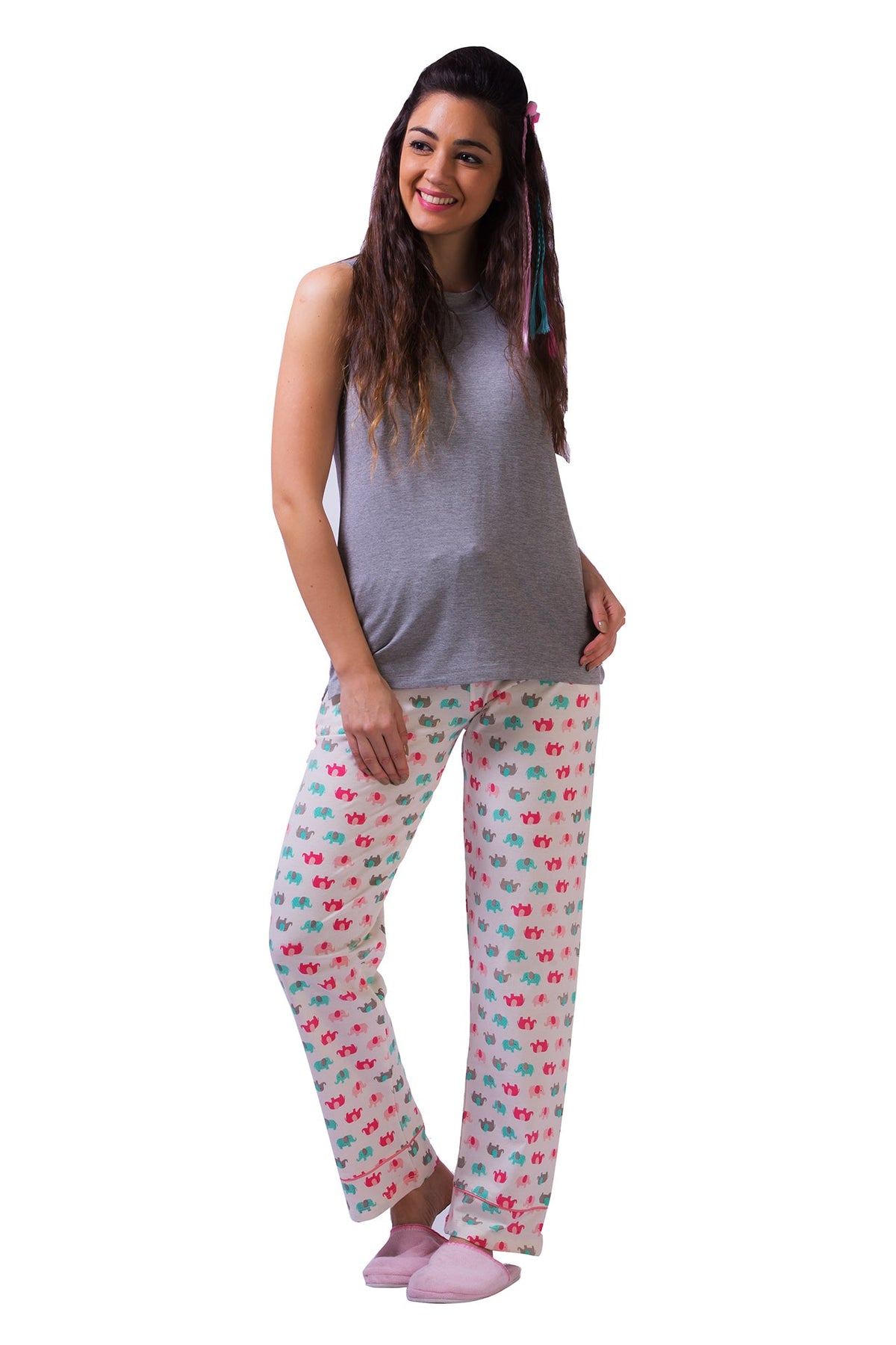 Elephant print Pyjamas - De - Nap.in - Nightwear