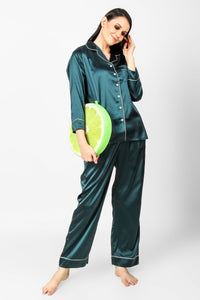 Favolosa Satin PJ Set - De - Nap.in - Nightwear