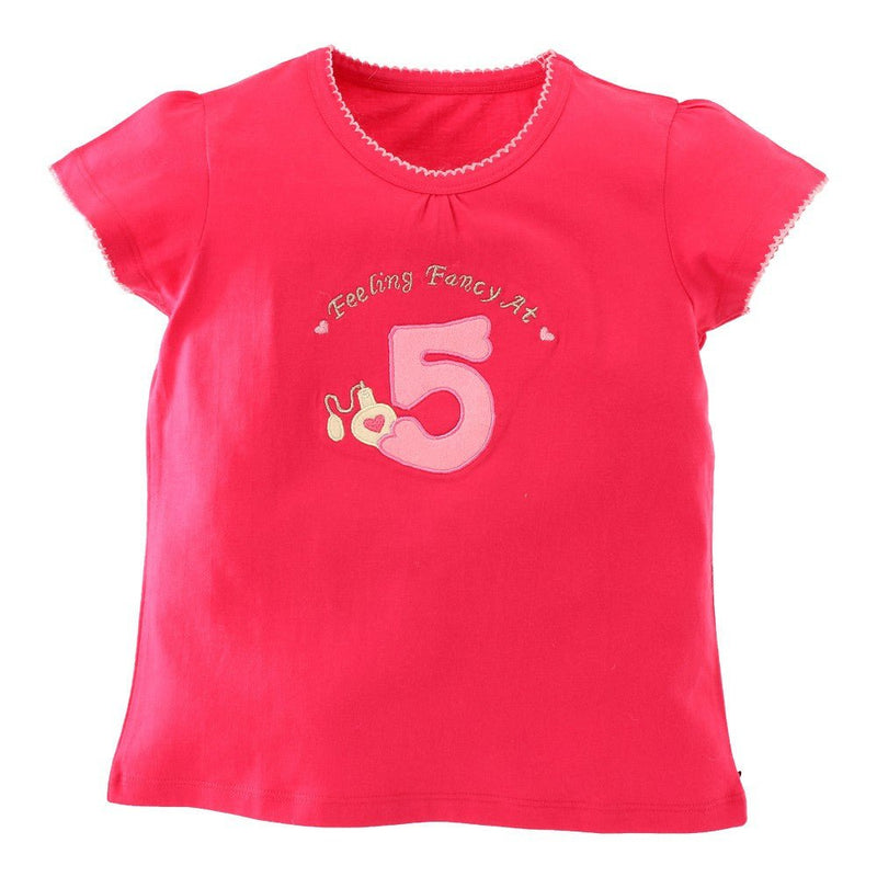 “Feeling fancy at 5” Birthday Tee - De - Nap.in - Nightwear