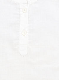 For The Love Of White Kurta Pyjama - De - Nap.in - Nightwear