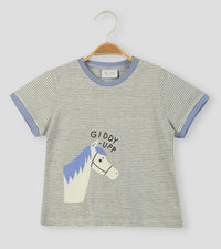 Giddy Up Grey Shorts Set - De - Nap.in - Nightwear