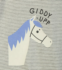 Giddy Up Grey Shorts Set - De - Nap.in - Nightwear