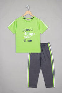 Good Things Short Sleeves Pyjama Set - De - Nap.in - Nightwear