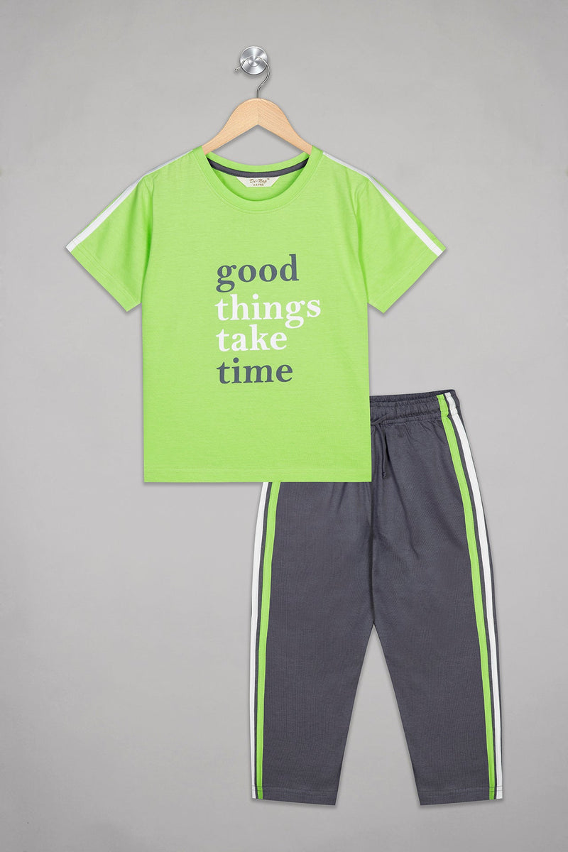 Good Things Short Sleeves Pyjama Set - De - Nap.in - Nightwear