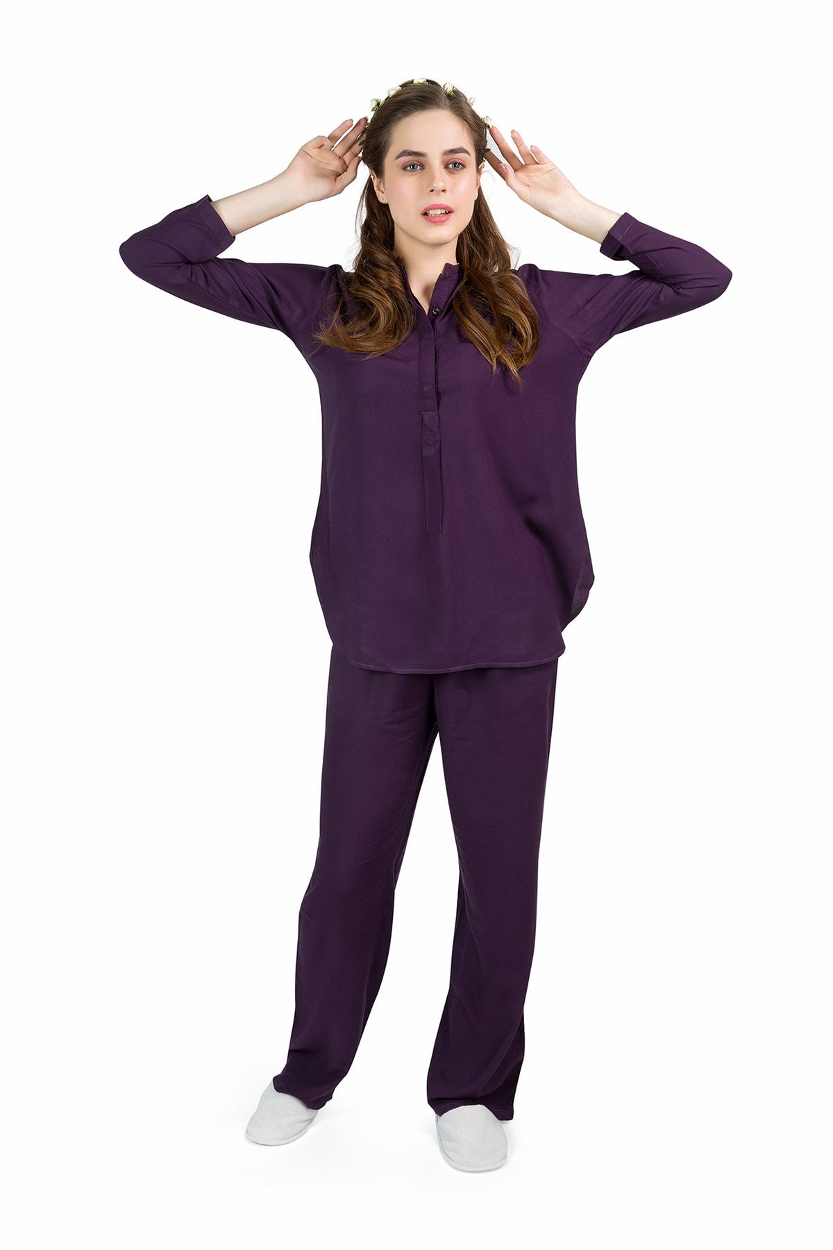 Grape Wine Pyjama Set - De - Nap.in - Nightwear