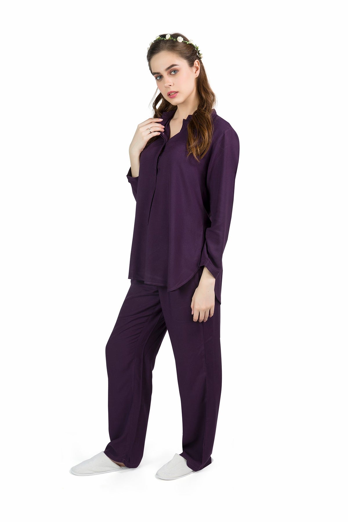 Grape Wine Pyjama Set - De - Nap.in - Nightwear