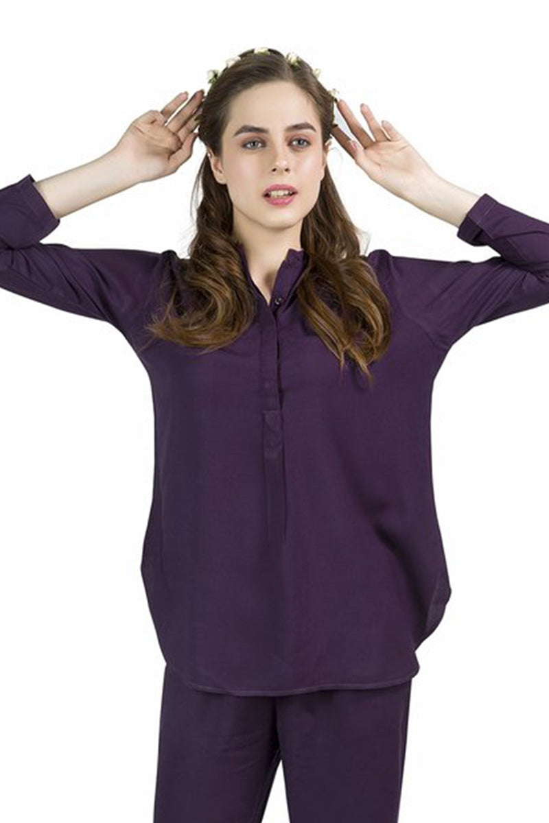 Grape Wine Pyjama Set - De - Nap.in - Nightwear