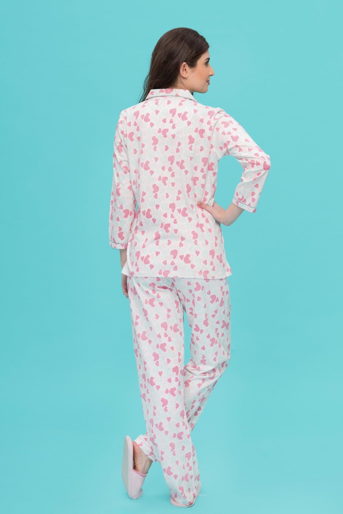 Heartilicious Pyjama Set - De - Nap.in - Nightwear