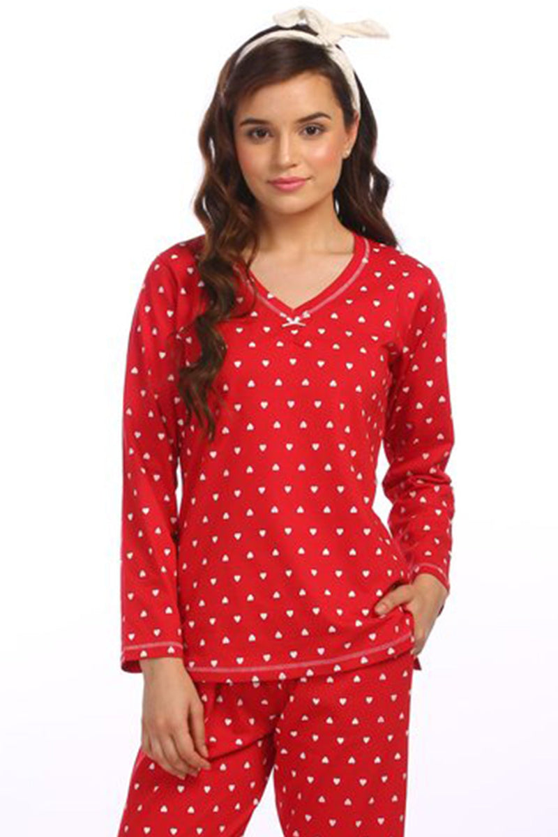 Hearty Delight Pyjama Set - De - Nap.in - Nightwear