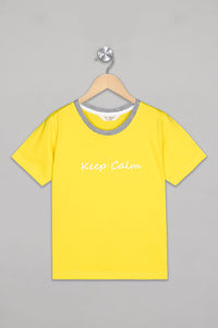 Keep Calm Short Sleeves Pyjama Set - De - Nap.in - Nightwear