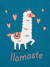 Llamaste Blue Shorts Set - De - Nap.in - Nightwear
