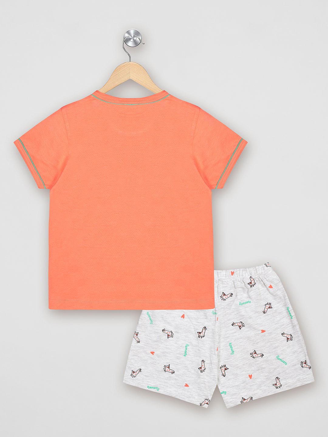 Llamaste Coral Shorts Set - De - Nap.in - Nightwear