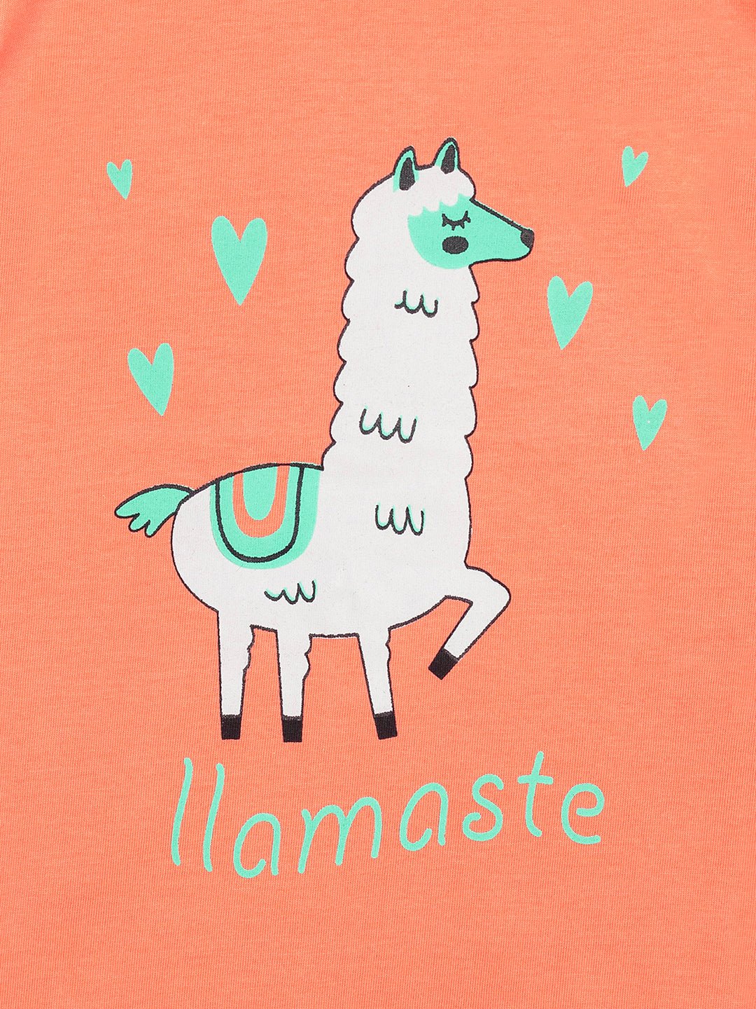 Llamaste Coral Shorts Set - De - Nap.in - Nightwear