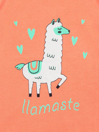 Llamaste Coral Shorts Set - De - Nap.in - Nightwear