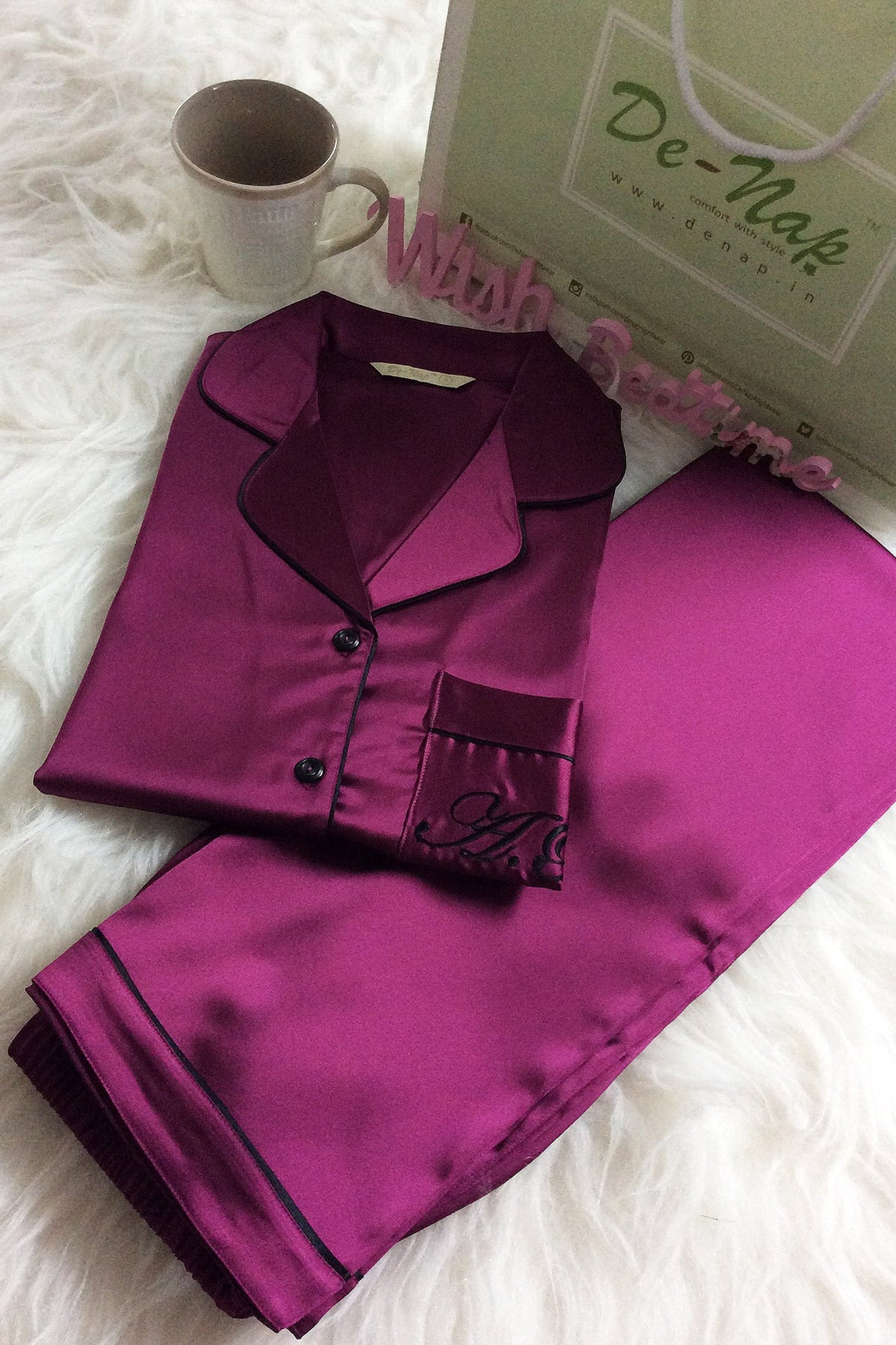 Love At First Sight Pyjama Set - De - Nap.in - Nightwear