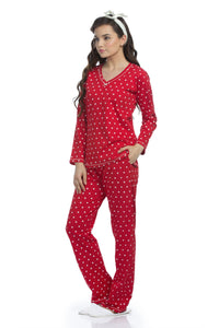 Love Hearts Pyjama Set - De - Nap.in - Nightwear