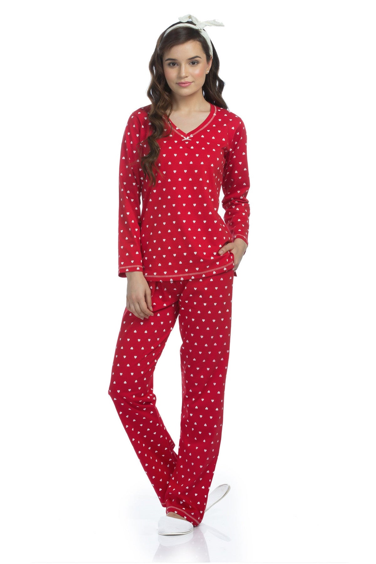 Love Hearts Pyjama Set - De - Nap.in - Nightwear