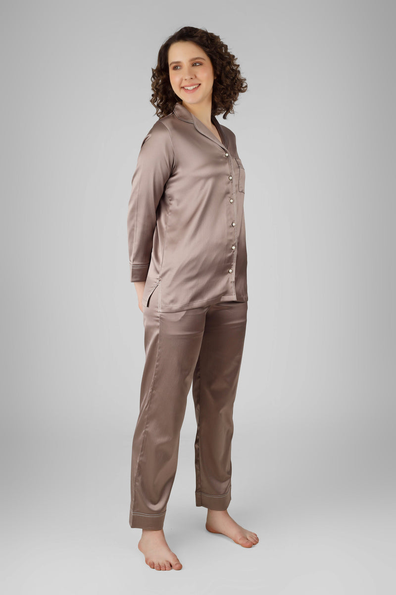 Mink Classic Bridal Satin St - De - Nap.in - Nightwear