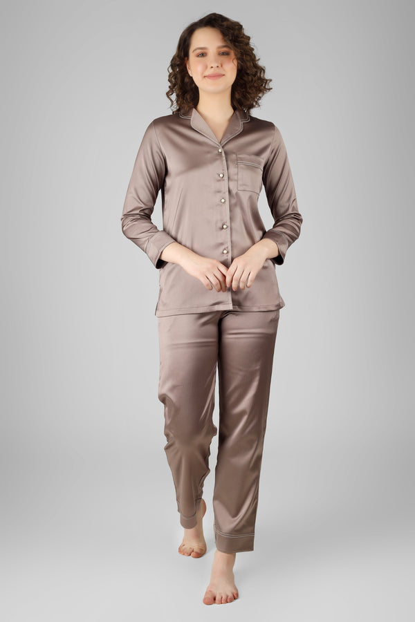 Mink Classic Bridal Satin St - De - Nap.in - Nightwear