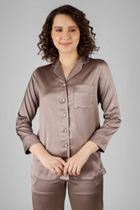 Mink Classic Bridal Satin St - De - Nap.in - Nightwear