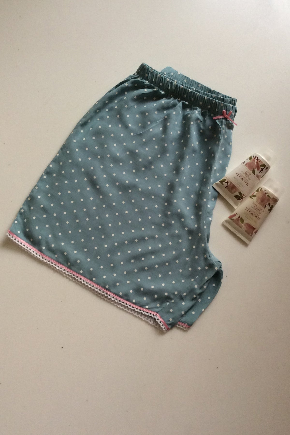 Minty Dot Shorts - De - Nap.in - Nightwear