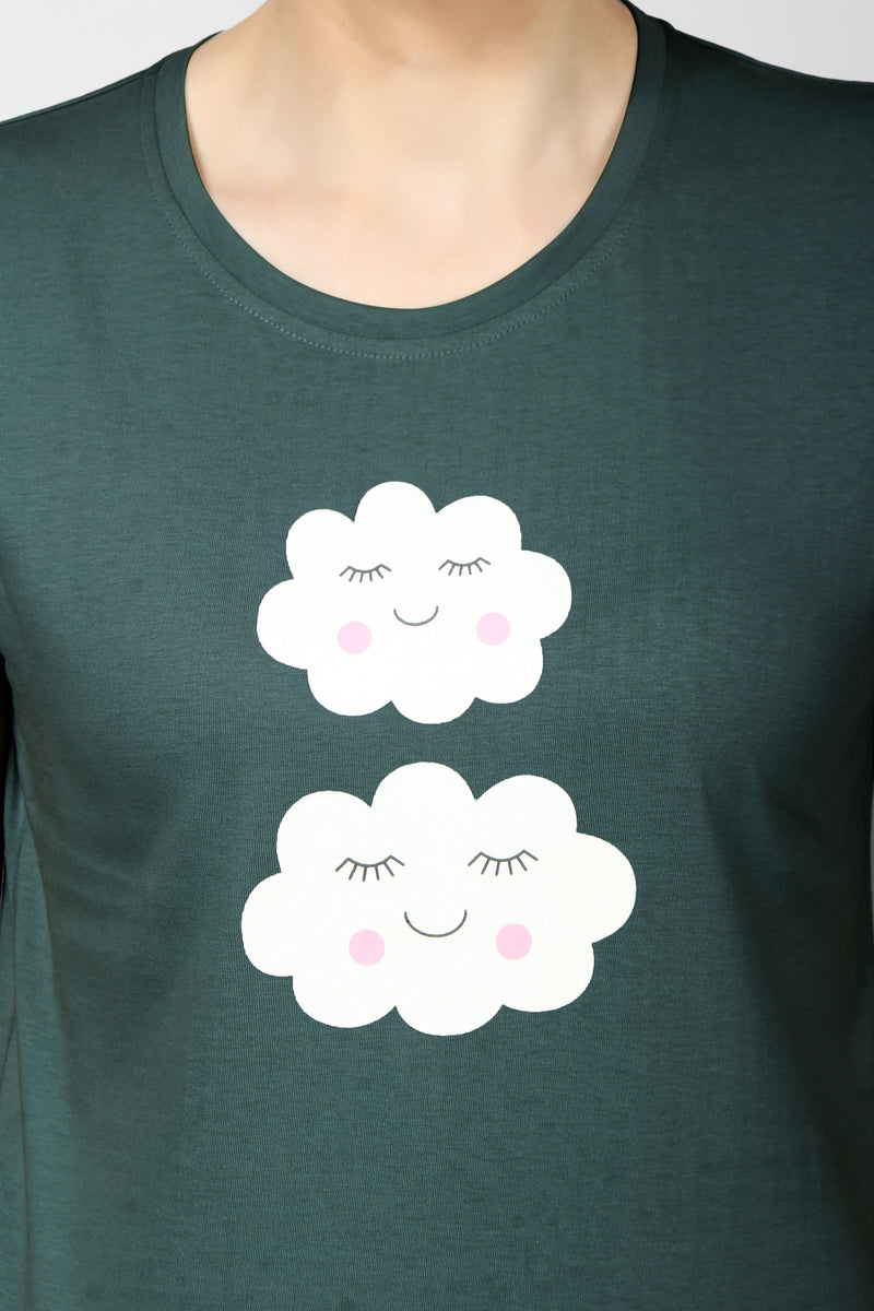 Misty Clouds Pj St - De - Nap.in - Nightwear