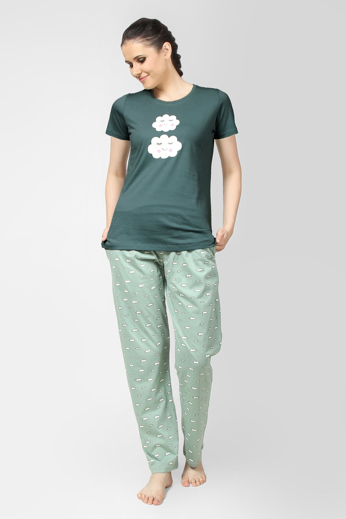 Misty Clouds Pj St - De - Nap.in - Nightwear