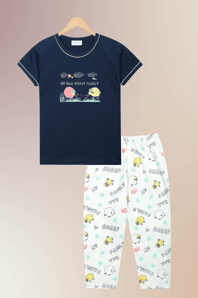 Navy Baa - tiful Family Pyjama Set - De - Nap.in - Nightwear