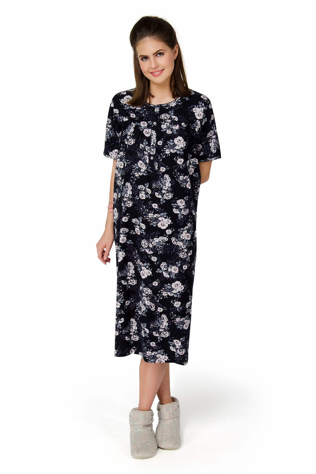 Navy Eden Nightdress - De - Nap.in - Nightwear