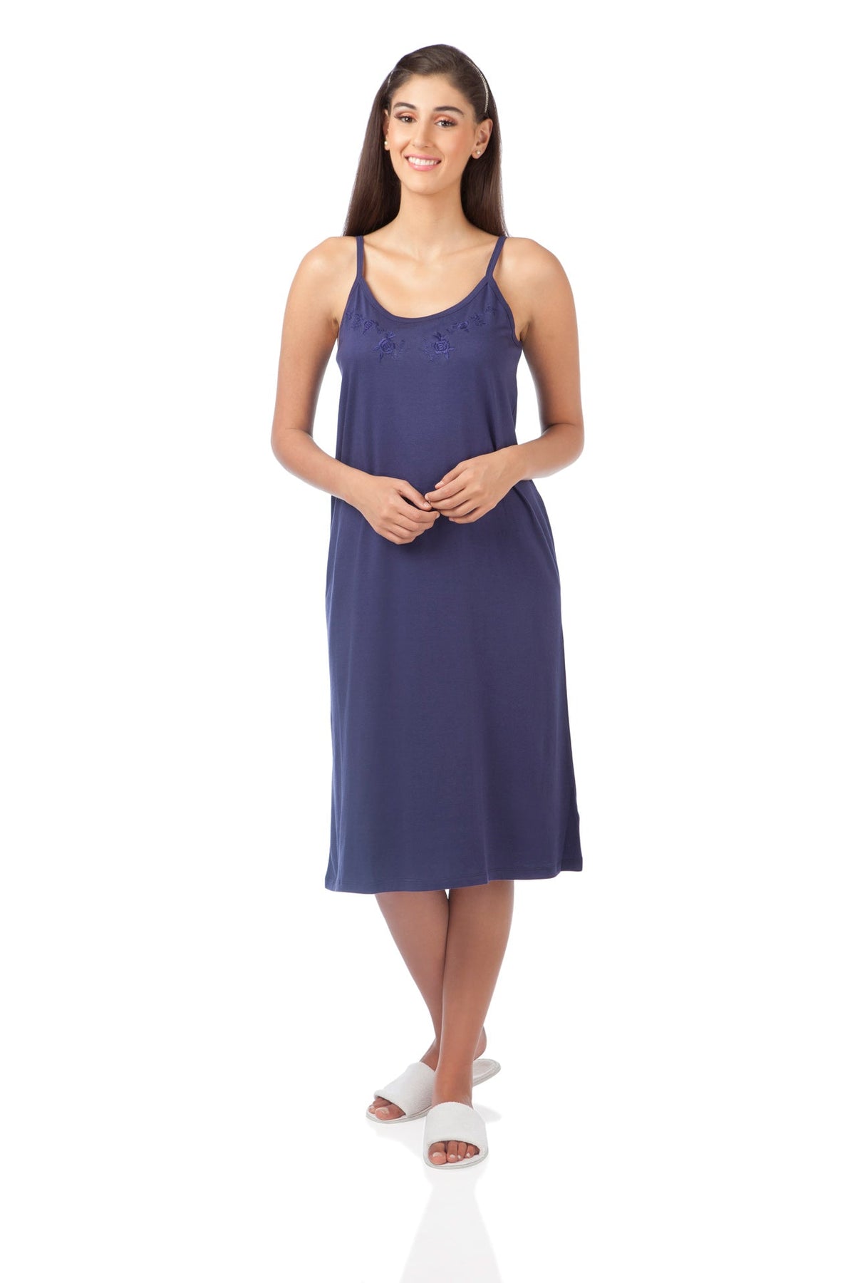 Navy Knits Robe - De - Nap.in - Nightwear