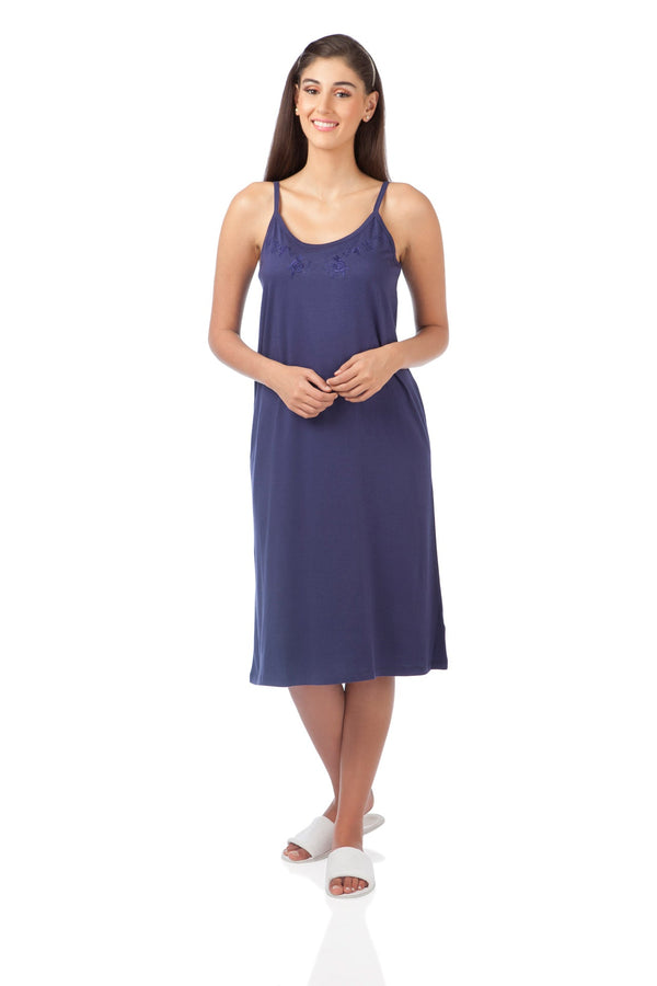 Navy Knits Robe - De - Nap.in - Nightwear