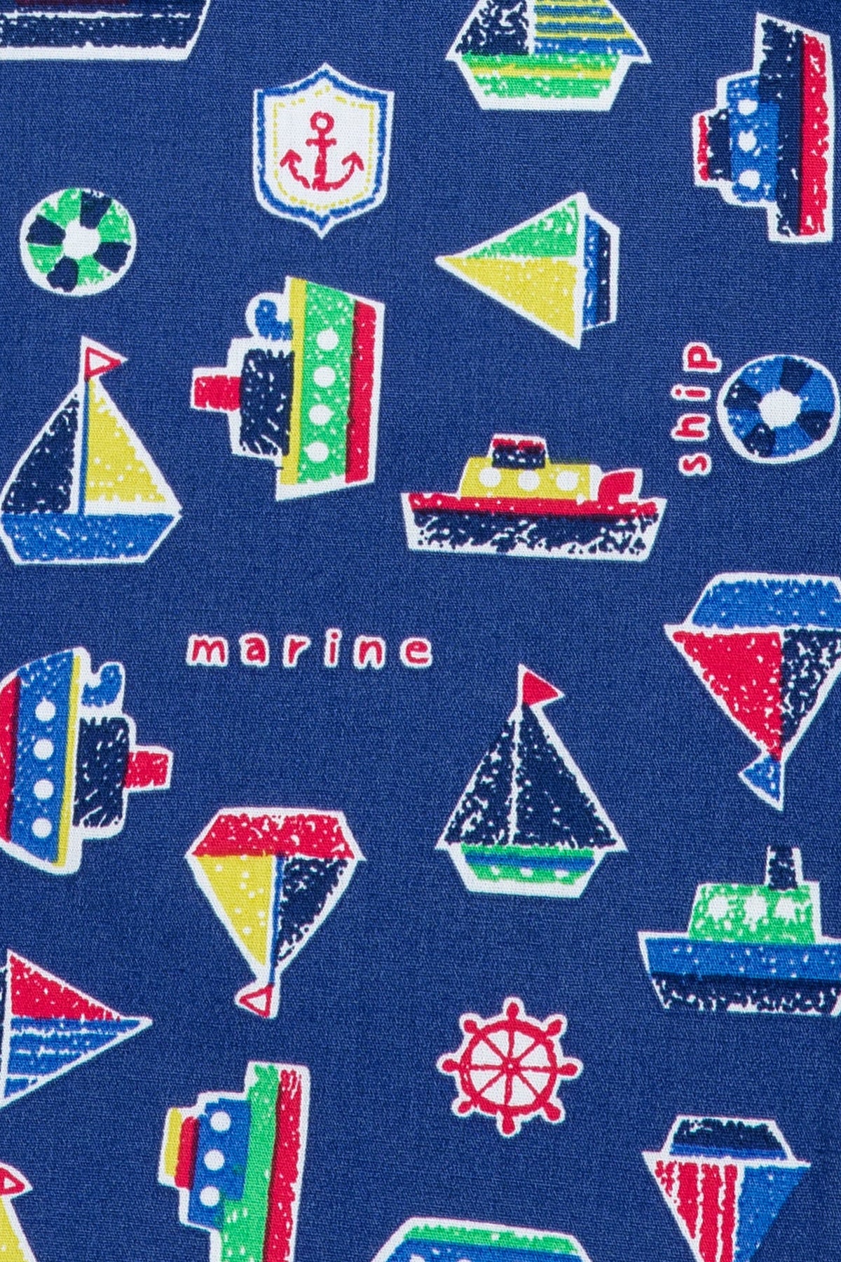 Navy Sailing Boats Pyjama Set - De - Nap.in - Nightwear