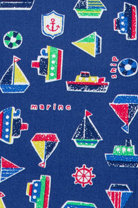 Navy Sailing Boats Pyjama Set - De - Nap.in - Nightwear