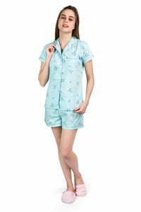 Ocean's Nite Shorts Set - De - Nap.in - Nightwear