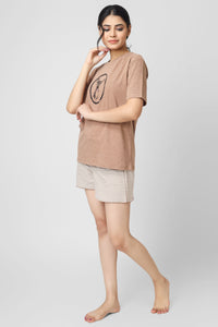 Oh Deer Shorts Set - De - Nap.in - Nightwear