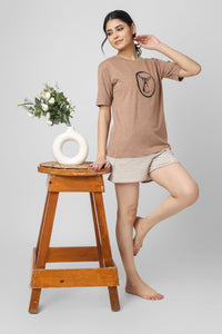 Oh Deer Shorts Set - De - Nap.in - Nightwear