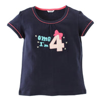 “OMG I'm 4” Birthday Tee - De - Nap.in - Nightwear