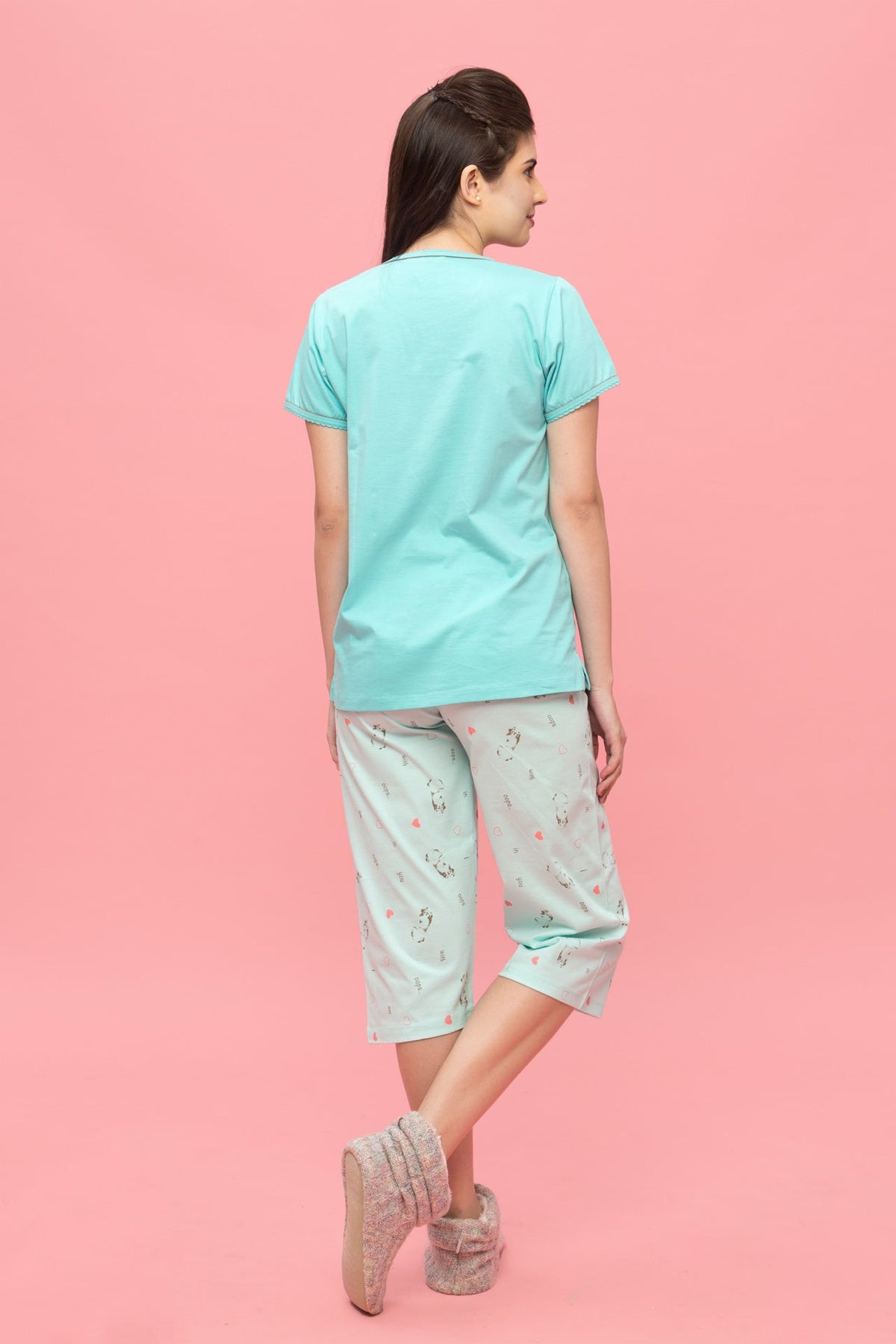 Oops!! I am in love with you!! Capri Set - De - Nap.in - Nightwear