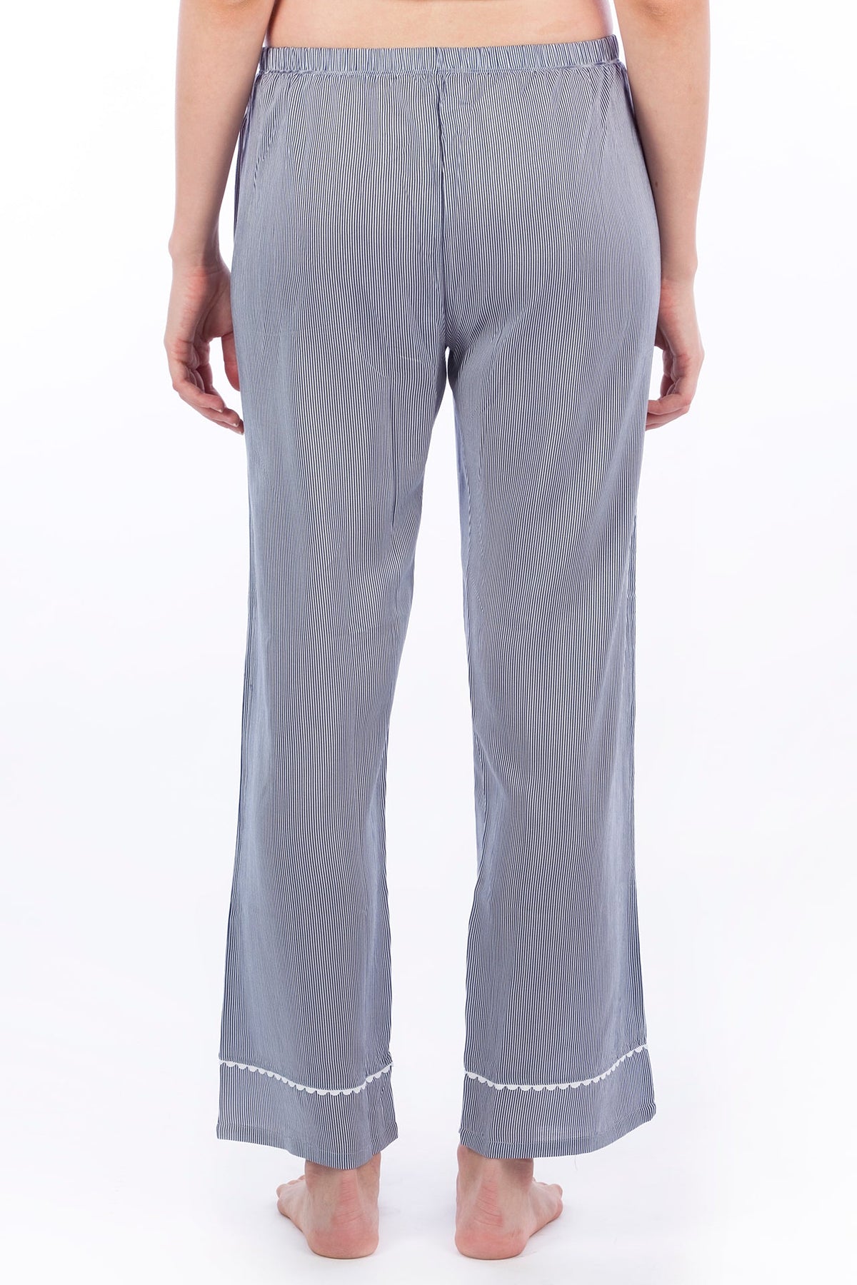 Pin Stripes Navy Bottoms - De - Nap.in - Nightwear