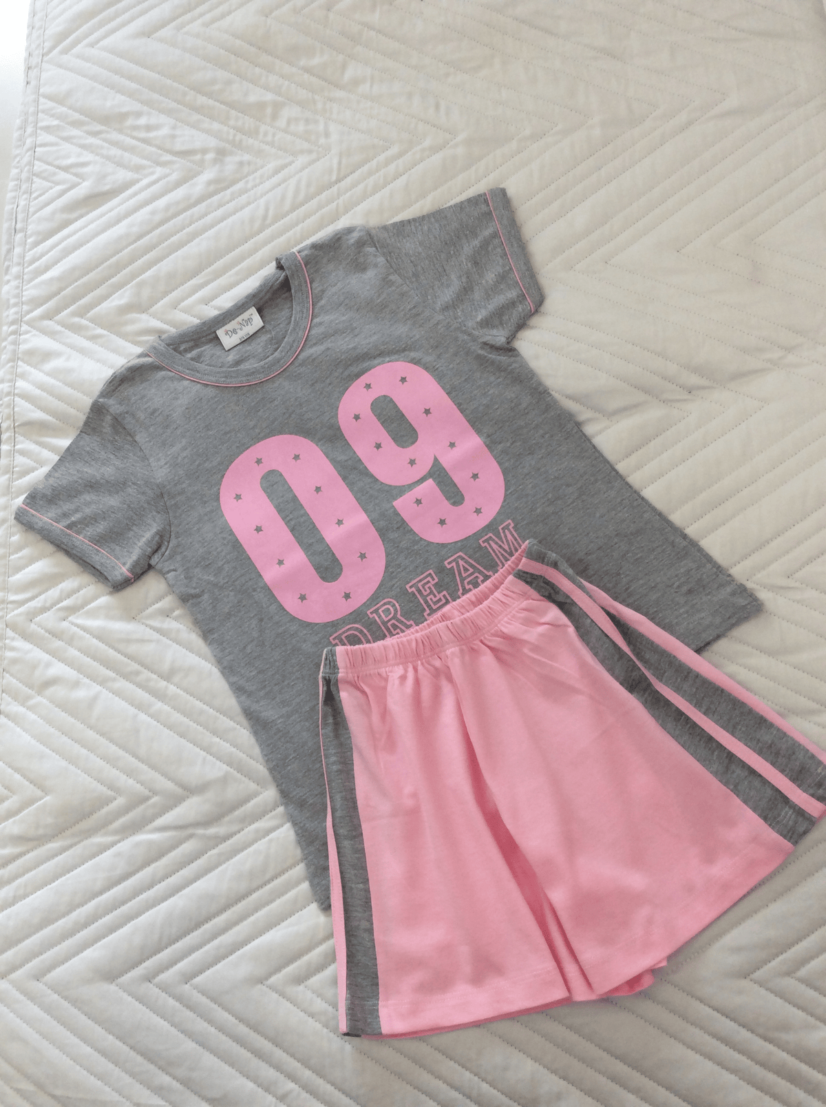 Pink 09 Shorts Set - De - Nap.in - Nightwear