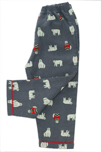 Polar Bear Flannel Pyjama Set - De - Nap.in - Nightwear