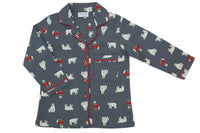Polar Bear Flannel Pyjama Set - De - Nap.in - Nightwear